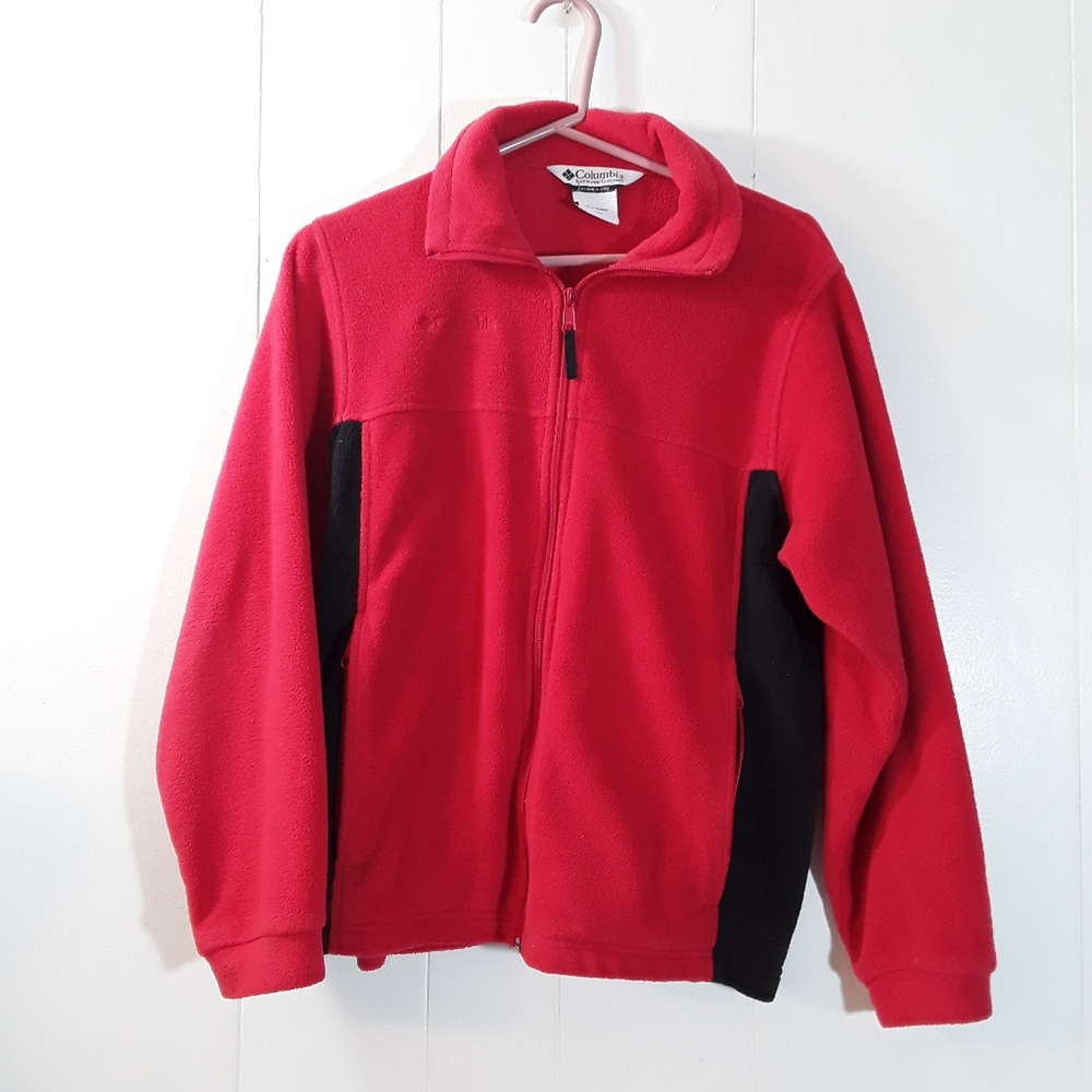 columbia fllece zippup jacket youth size 14-16